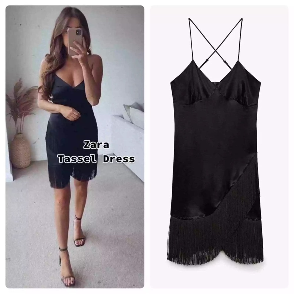Zara tassel dress